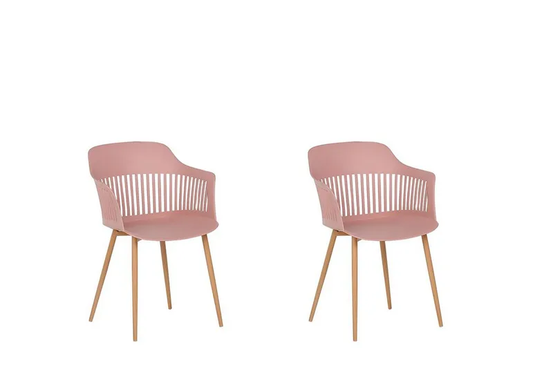 Bereca Matstol 2-pack - Rosa - Möbler - Matplats - Matstol & köksstol