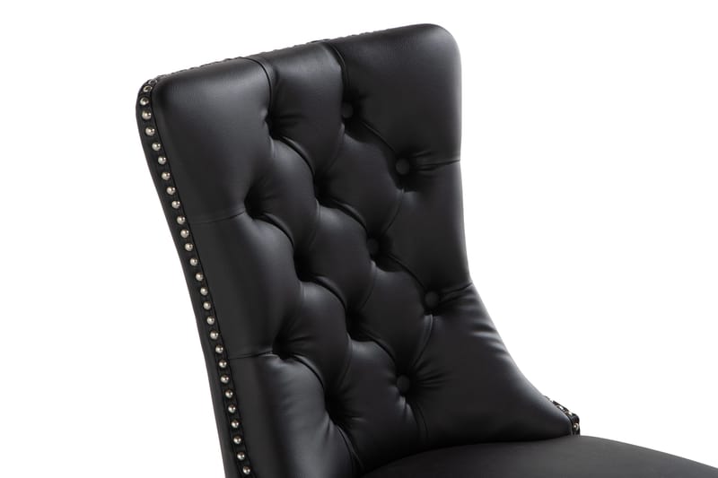 Bergviken Matstol Konstläder - Svart / Trä - Möbler - Matplats - Matstol & köksstol