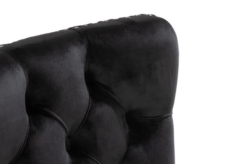 Bergviken Matstol Sammet - Svart / Trä - Möbler - Matplats - Matstol & köksstol