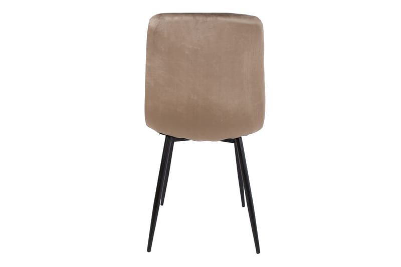 Brie Stol Beige Sammet - Möbler - Matplats - Matstol & köksstol