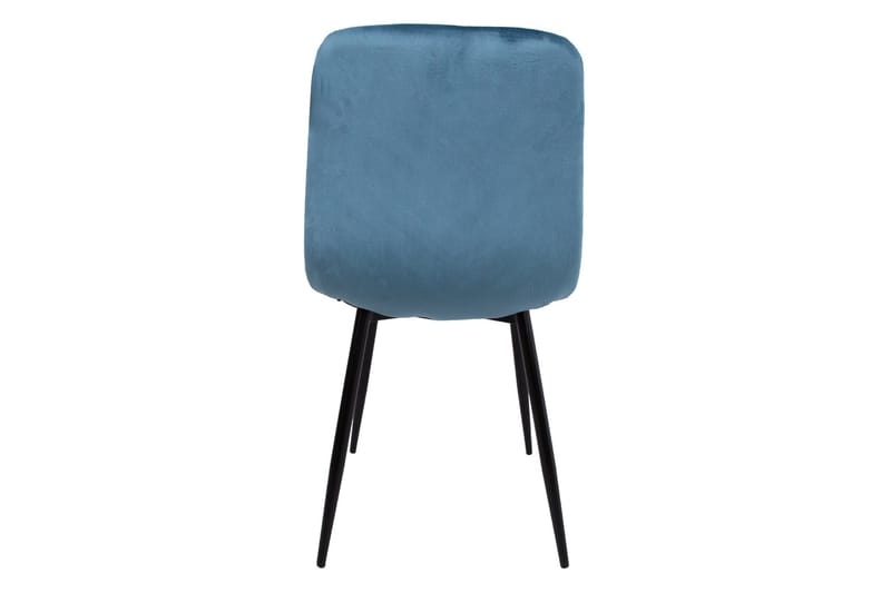 Brie Stol Blå Sammet - Möbler - Matplats - Matstol & köksstol