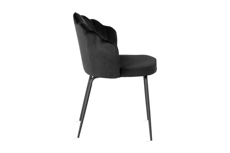 Broddhult Matstol - Svart / Metal / Sammet - Möbler - Matplats - Matstol & köksstol