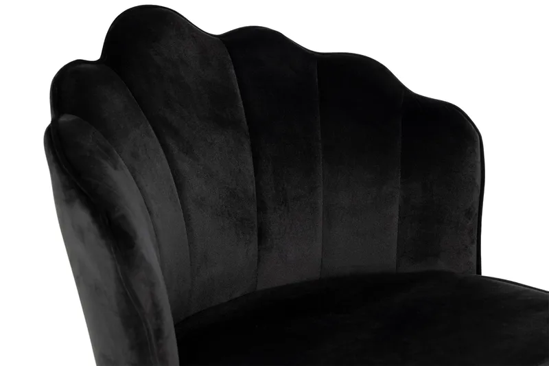 Broddhult Matstol - Svart / Metal / Sammet - Möbler - Matplats - Matstol & köksstol