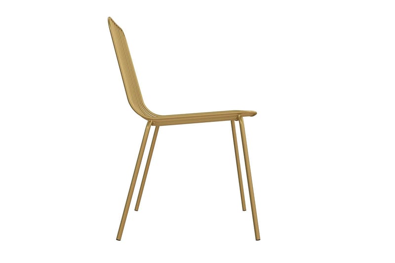 Caden Matstol Guld 2-pack - Dorel Home - Möbler - Matplats - Matstol & köksstol
