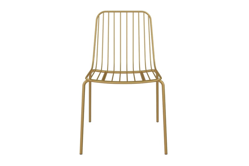 Caden Matstol Guld 2-pack - Dorel Home - Möbler - Matplats - Matstol & köksstol