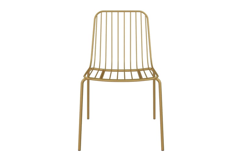 Caden Matstol Guld 2-pack - Dorel Home - Möbler - Matplats - Matstol & köksstol