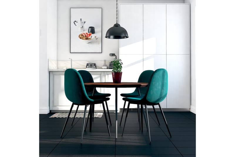 Calvin Matstol Grön - Dorel Home - Möbler - Matplats - Matstol & köksstol