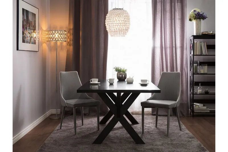 Camino Stol Set Om 2 St - Grå - Möbler - Matplats - Matstol & köksstol