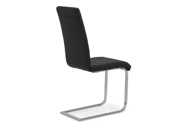 Cibus Matstol i Konstläder - Svart / Krom - Möbler - Matplats - Matstol & köksstol
