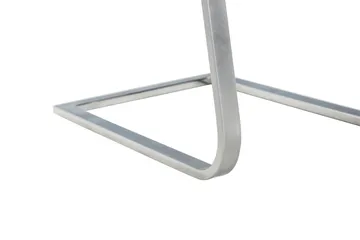 Cibus Matstol & Köksstol i Konstläder med Kromben - Vit - Möbler - Matplats - Matstol & köksstol