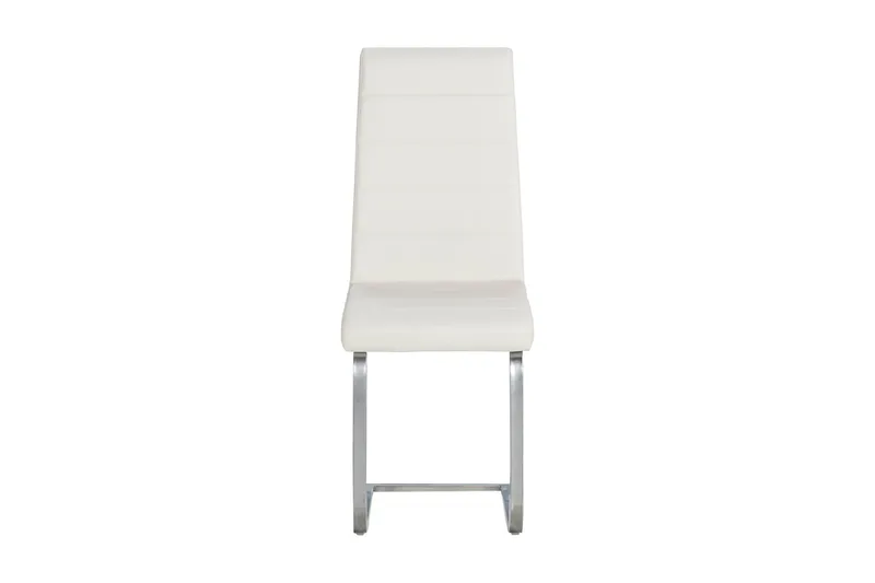 Cibus Matstol Konstläder - Vit/Krom - Möbler - Matplats - Matstol & köksstol