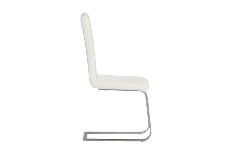 Cibus Matstol Konstläder - Vit/Krom - Möbler - Matplats - Matstol & köksstol