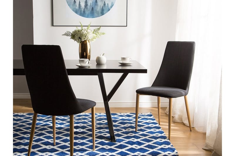 Clayton Stol Set Om 2 St - Svart - Möbler - Matplats - Matstol & köksstol