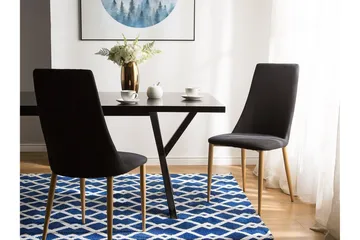 Clayton Stol Set Om 2 St - Svart - Möbler - Matplats - Matstol & köksstol