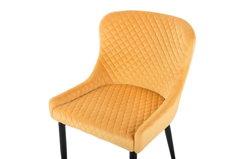 Colino Stol 2-Pack Sammet - Gul - Möbler - Matplats - Matstol & köksstol