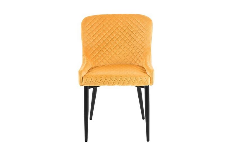 Colino Stol 2-Pack Sammet - Gul - Möbler - Matplats - Matstol & köksstol