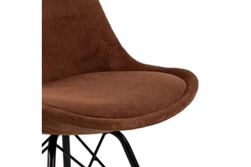 Collina Matstol - Orange/Svart - Möbler - Matplats - Matstol & köksstol
