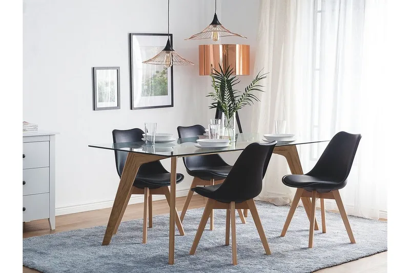 Dakota Ii Stol Set Om 2 St - Svart - Möbler - Matplats - Matstol & köksstol