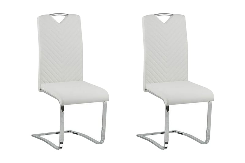 DANES Matstol 2-pack Konstläder/Krämvit - Möbler - Matplats - Matstol & köksstol