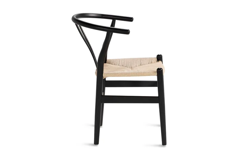 Dastoori Matstol med Armstöd - Svart / Natur / Beige - Möbler - Matplats - Matstol & köksstol