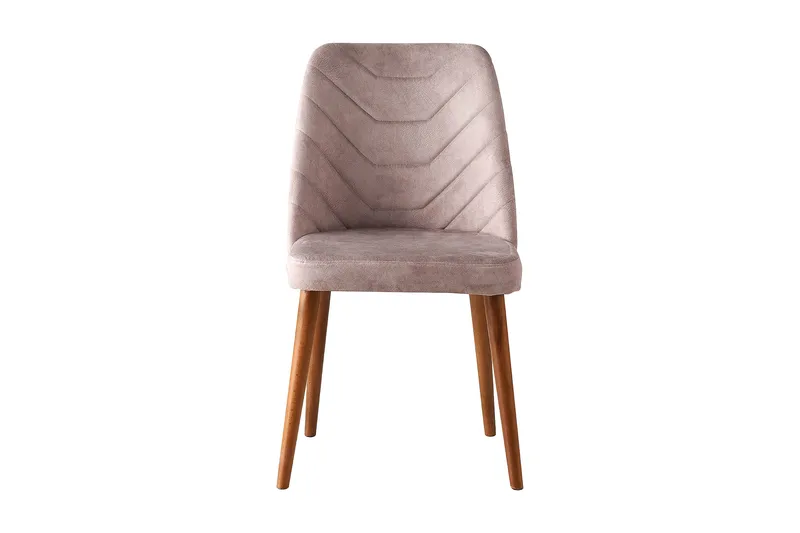 Denounce Matstol, Valnöt/Beige