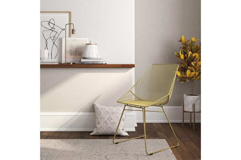 Ellis Matstol Guld - CosmoLiving - Möbler - Matplats - Matstol & köksstol