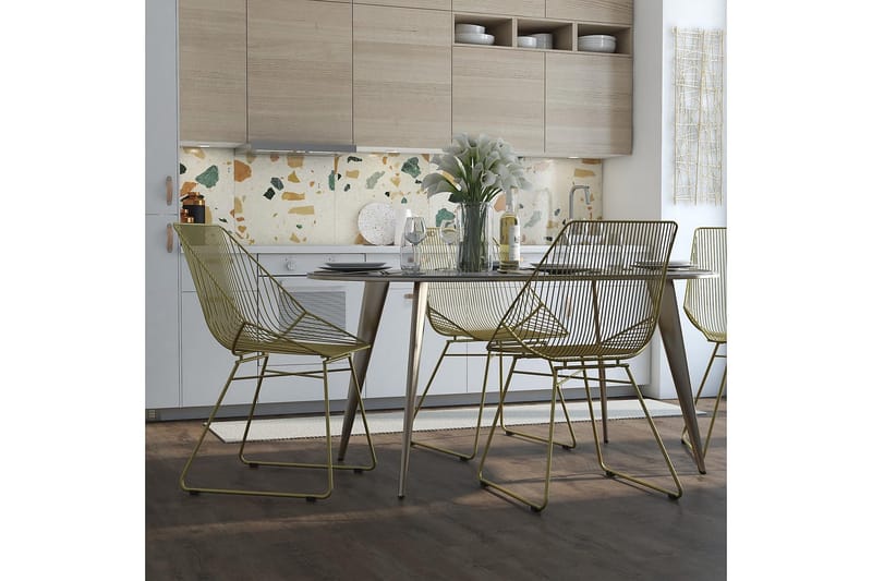Ellis Matstol Guld - CosmoLiving - Möbler - Matplats - Matstol & köksstol