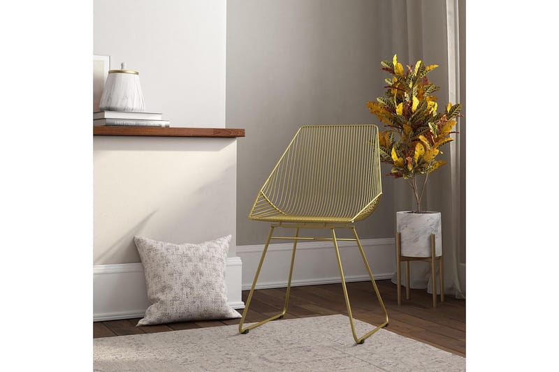 Ellis Matstol Guld - CosmoLiving - Möbler - Matplats - Matstol & köksstol
