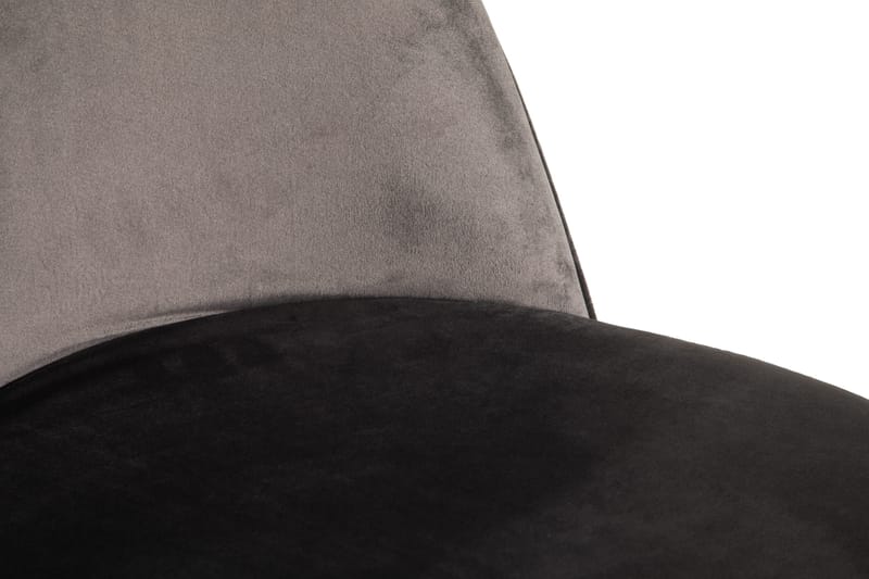 Felipe Matstol Sammet - Grå/Guld - Möbler - Matplats - Matstol & köksstol