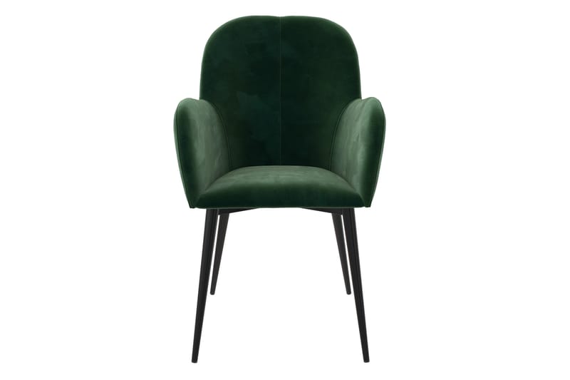 Fitz Karmstol Grön/Sammet - Dorel Home - Möbler - Matplats - Matstol & köksstol
