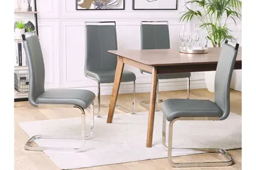 Greedin Matstol 2-pack - Konstläder/Grå - Möbler - Matplats - Matstol & köksstol