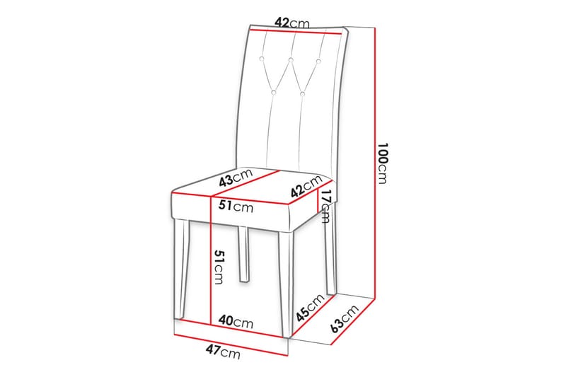 HADLEIGH Matstol - Möbler - Matplats - Matstol & köksstol