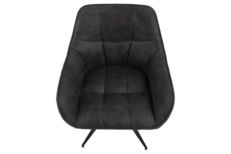 Harford Karmstol Spindelben - Mörkgrå/Matt Svart - Möbler - Matplats - Matstol & köksstol