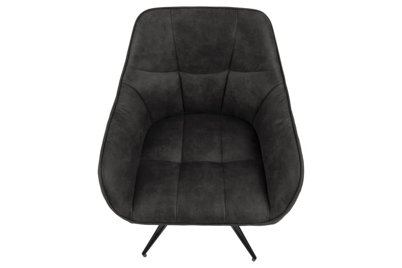 Harford Karmstol Spindelben - Mörkgrå/Matt Svart - Möbler - Matplats - Matstol & köksstol