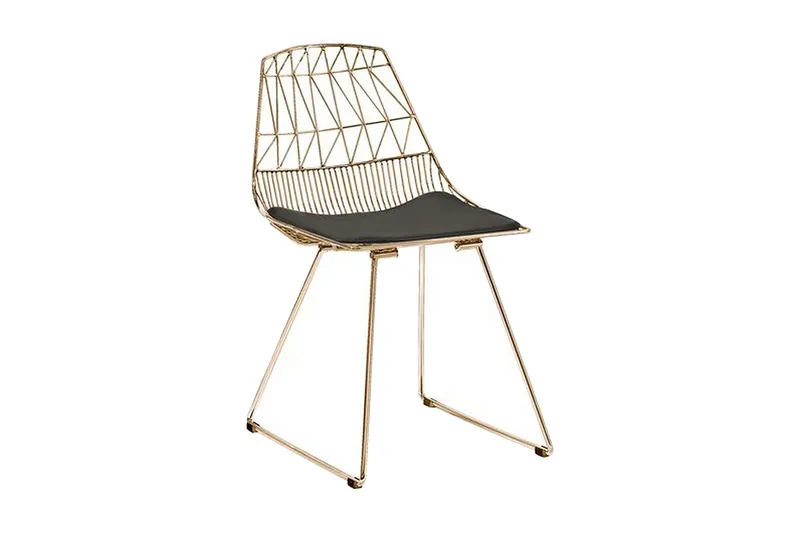 Harlan Stol Set Om 2 St, Guld