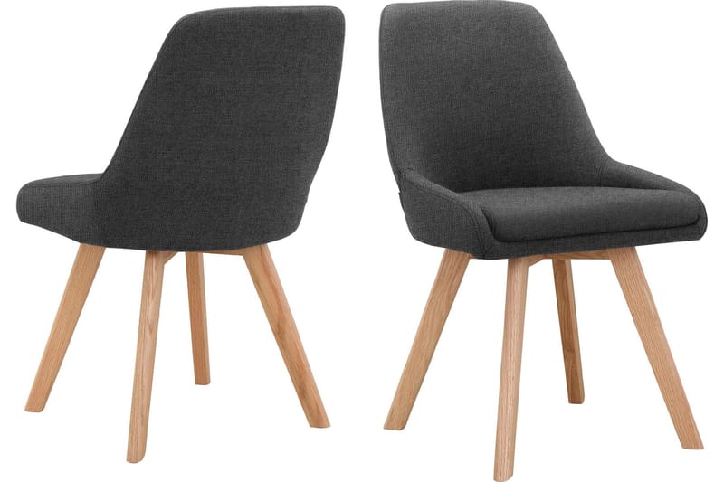 HELVETIOS Matstol Antracit - Möbler - Matplats - Matstol & köksstol