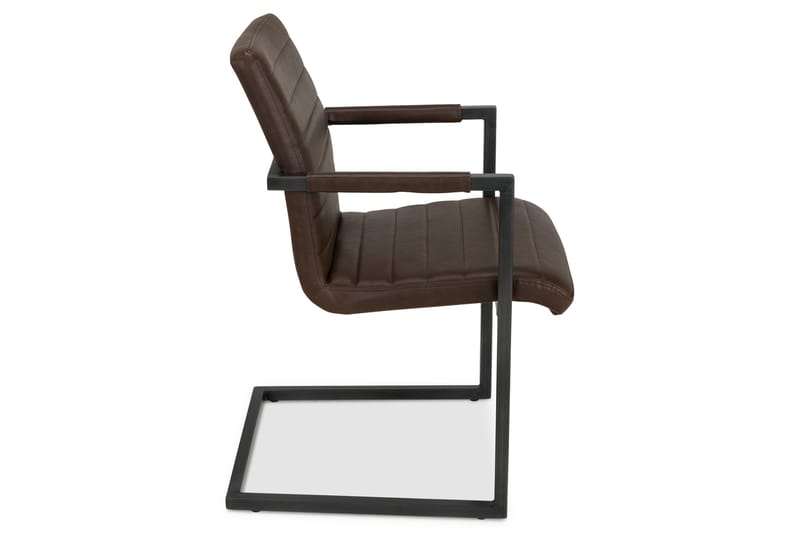 HENRY Matstol Vintage Konstläder Mörkbrun - Möbler - Matplats - Matstol & köksstol
