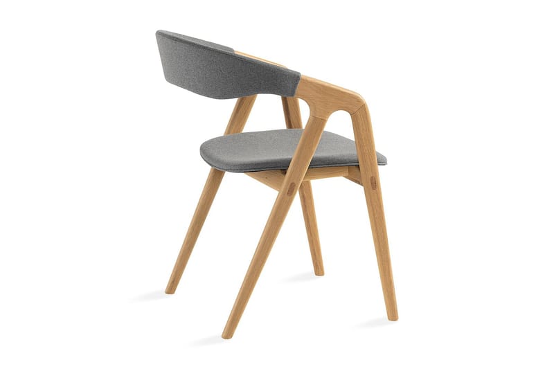 HULSIG Matstol Massiv Ek Brun - Möbler - Matplats - Matstol & köksstol