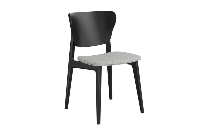 HULSIG Matstol Massiv Ek Svart - Möbler - Matplats - Matstol & köksstol