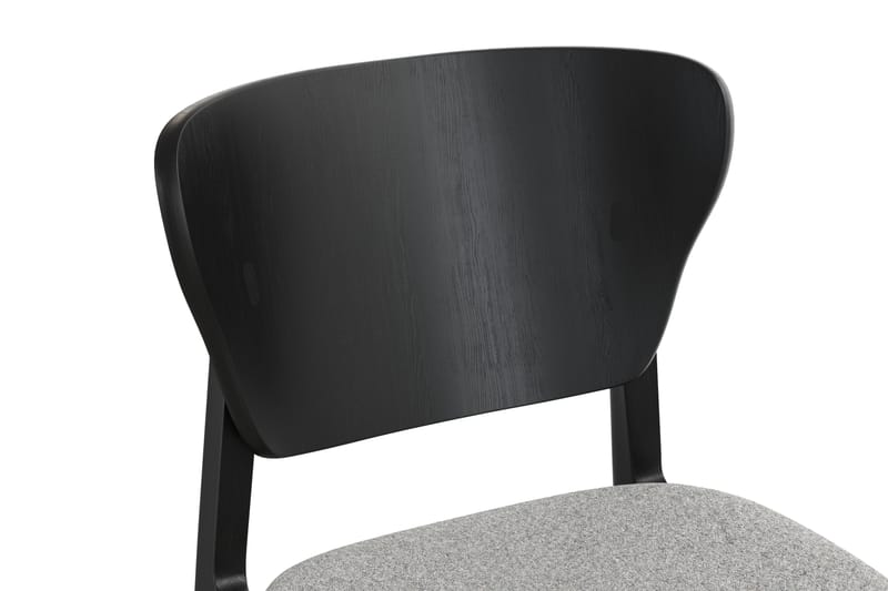 HULSIG Matstol Massiv Ek Svart - Möbler - Matplats - Matstol & köksstol