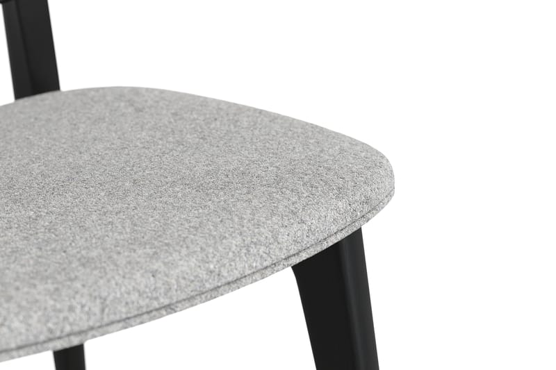 HULSIG Matstol Massiv Ek Svart - Möbler - Matplats - Matstol & köksstol