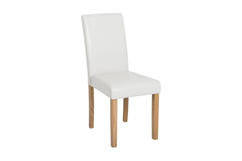 JANDL Stol 2-Pack Konstläder Vit - Möbler - Matplats - Matstol & köksstol