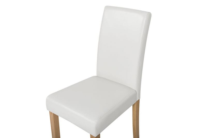JANDL Stol 2-Pack Konstläder Vit - Möbler - Matplats - Matstol & köksstol