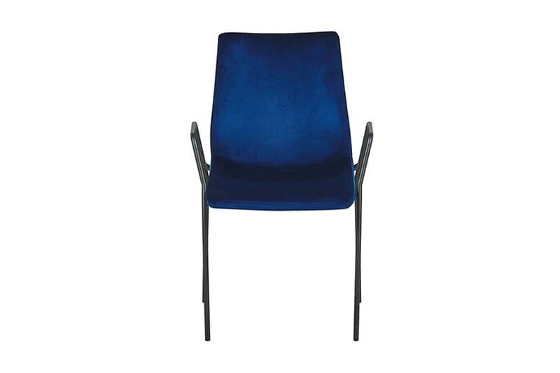 Jeffsy Matstol 2-pack - Sammet/Mörkblå - Möbler - Matplats - Matstol & köksstol