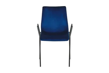 Jeffsy Matstol 2-pack - Sammet/Mörkblå - Möbler - Matplats - Matstol & köksstol