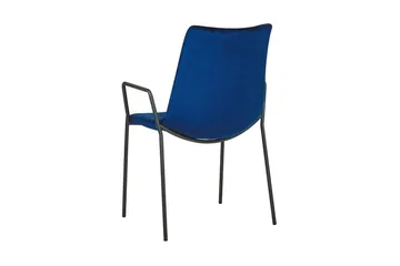 Jeffsy Matstol 2-pack - Sammet/Mörkblå - Möbler - Matplats - Matstol & köksstol