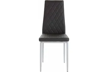 Juana Matstol 2-pack - PU/Svart/Metall - Möbler - Matplats - Matstol & köksstol