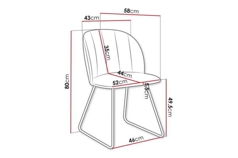 Kintore Matstol - Svart - Möbler - Matplats - Matstol & köksstol