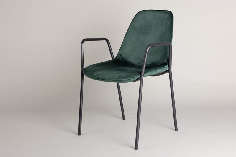 Klädesholmen Karmstol - Svart/Grön - Möbler - Matplats - Matstol & köksstol