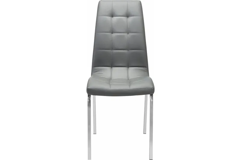 Laima Matstol Konstläder 2-pack - Grå - Möbler - Matplats - Matstol & köksstol